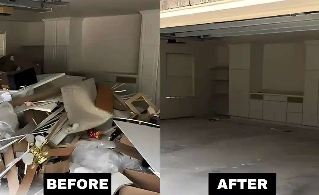 Fresh Start Junk Removal Before After